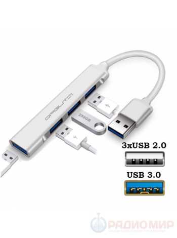 USB разветвитель Орбита OT-PCR17 USB3.0/2.0